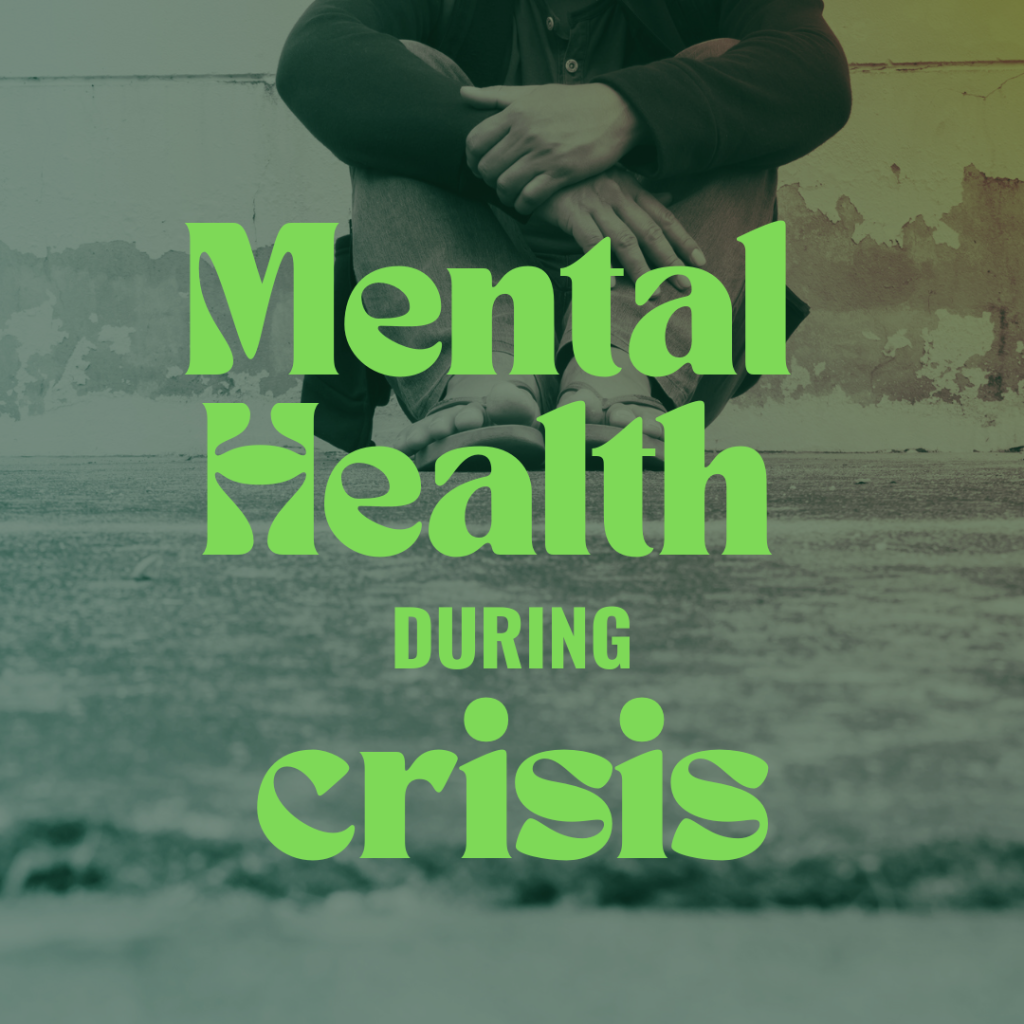 An image depicting a person in crisis